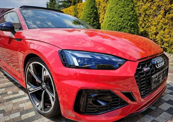 Audi RS5 cena 329900 przebieg: 16000, rok produkcji 2020 z Miastko małe 781